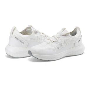 Easy Spirit Women's x Denise Austin Baxter Lace-Up Sneakers 7.5, White